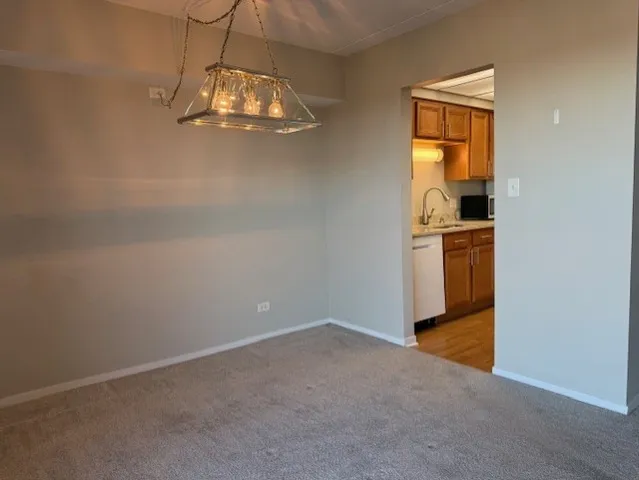 a view of empty room