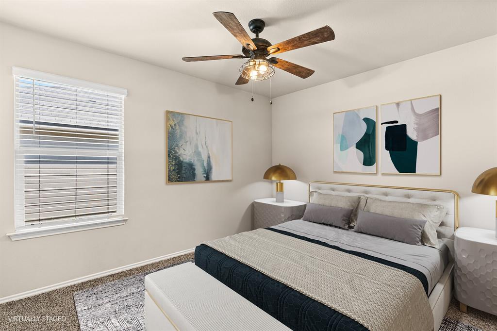 7209 Canadian Drive China Spring, TX 76633 - Photo 17 of 37 a bedroom with a bed and window