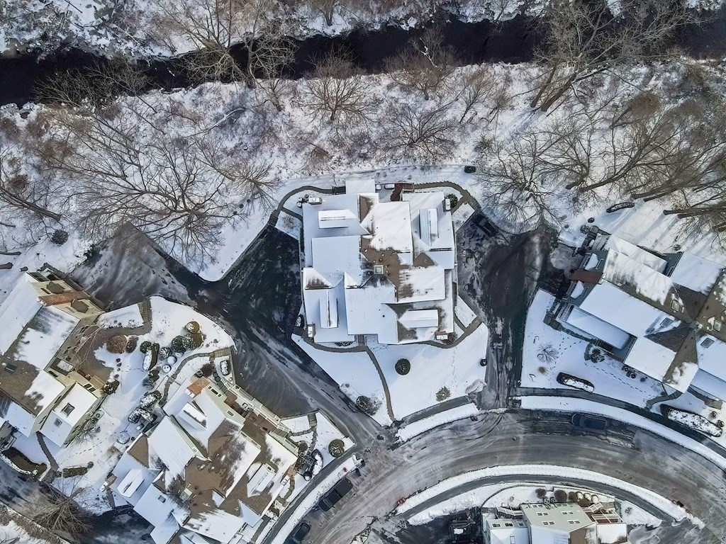 18 Carnation Circle, Unit B Reading, MA 01867 - Photo 40 of 42 an aerial view of a house with a mountain