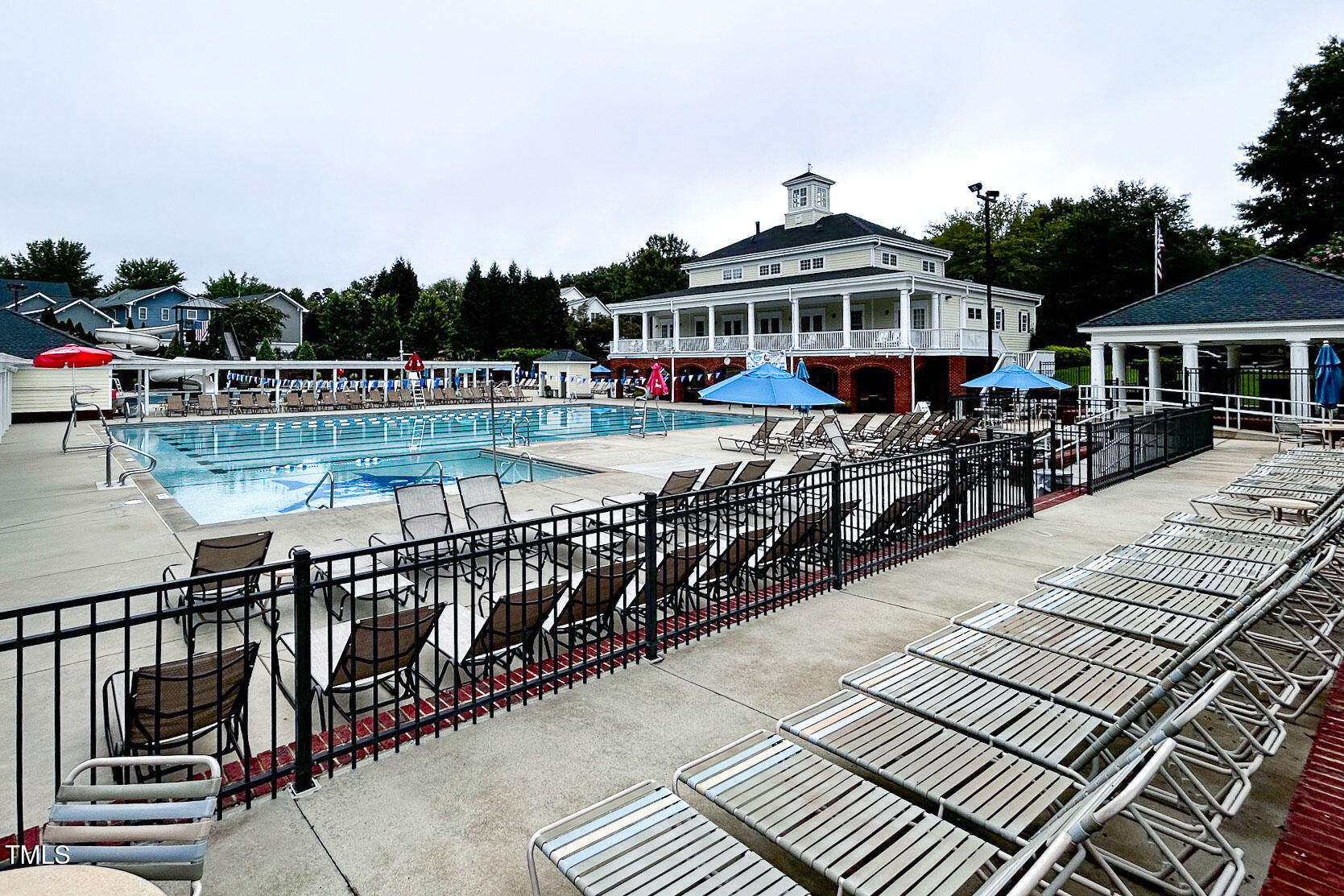 3123 Winding Waters Way Raleigh, NC 27614 - Photo 46 of 57 a view of a chairs and table on the terrace
