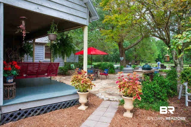 10111 Old Stage Road Stockton, AL 36579 - Photo 4 of 46 Back Patio