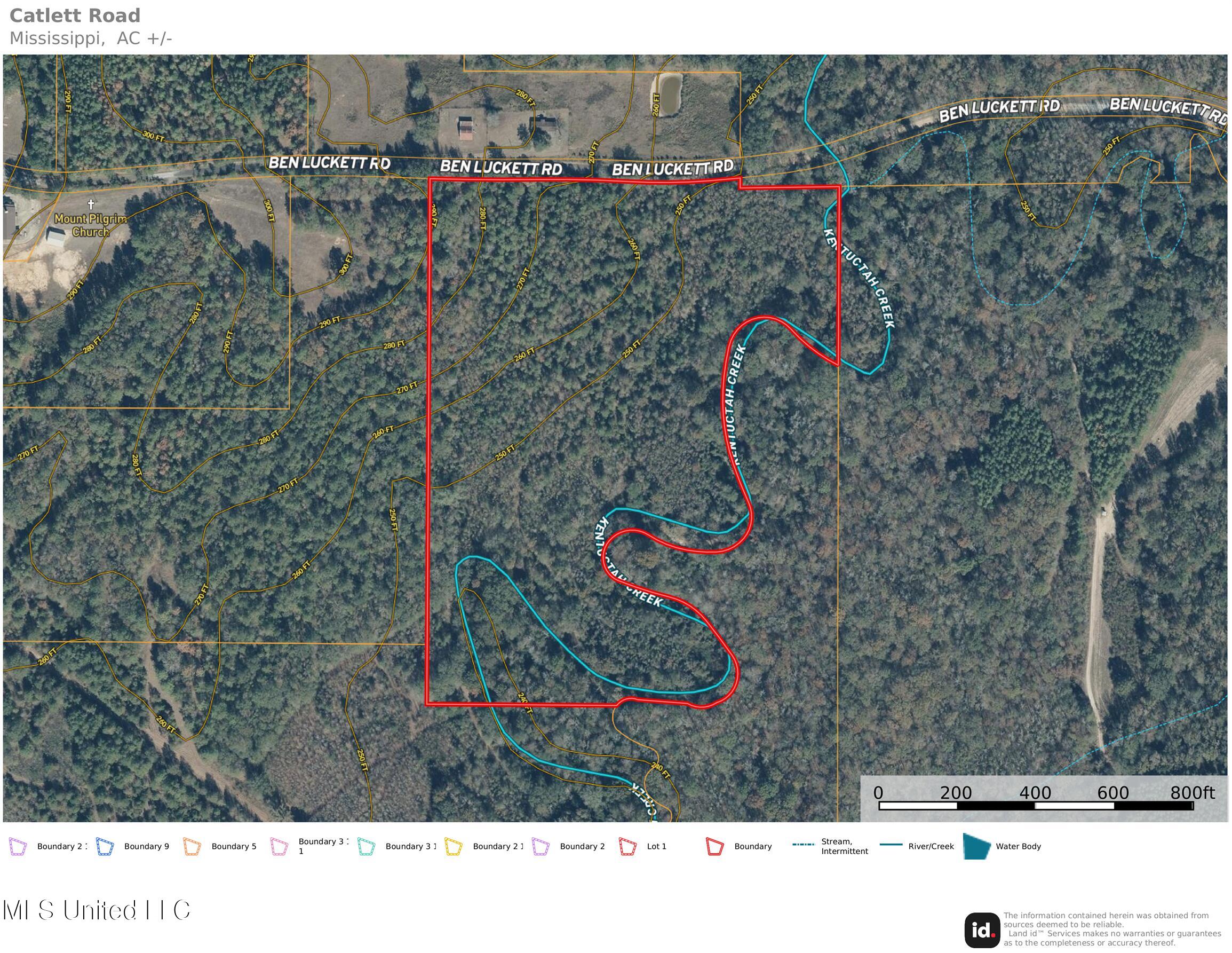 0 Ben Luckett Road Camden, MS 39045 - Photo 14 of 16 map