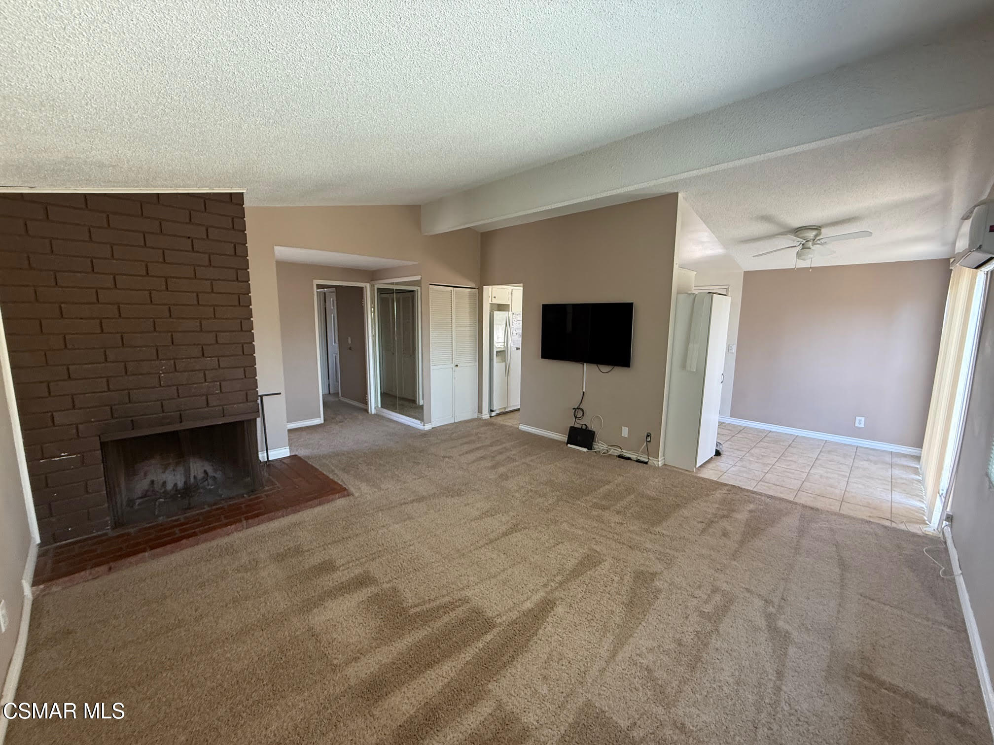 1482 Paul Street Simi Valley, CA 93065 - Photo 4 of 12 a view of empty room with a fireplace