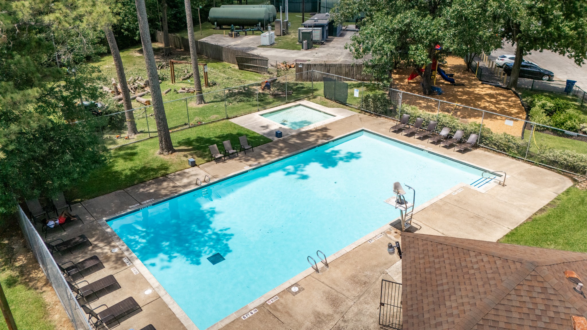 25223 Lynbriar Lane Spring, TX 77373 - Photo 28 of 32 Another view of neighborhood pool