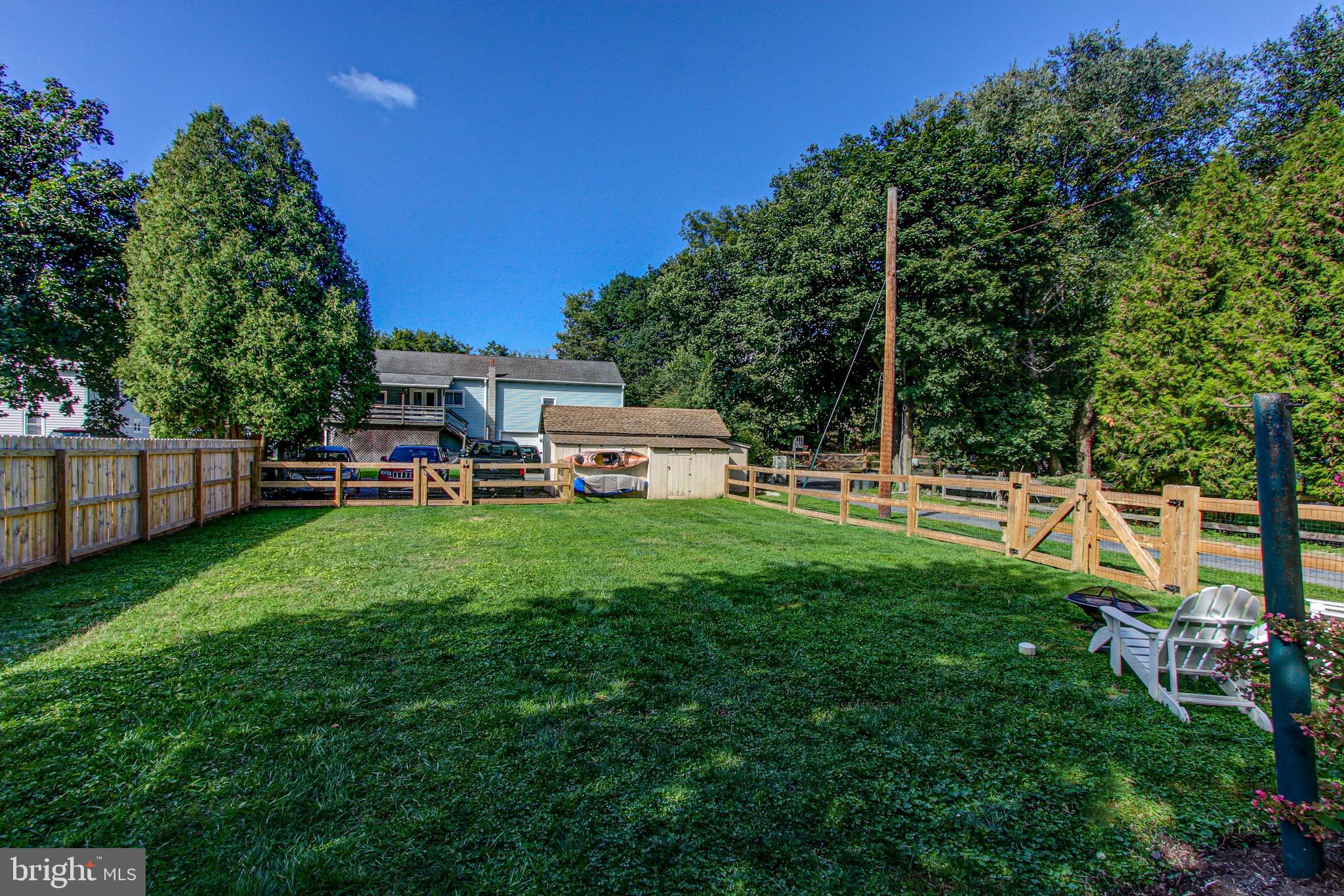 1117 Easton Road Riegelsville, PA 18077 - Photo 38 of 55 Fenced in Yard - new fence