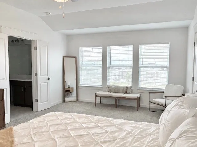 a outdoor living space with furniture and a window