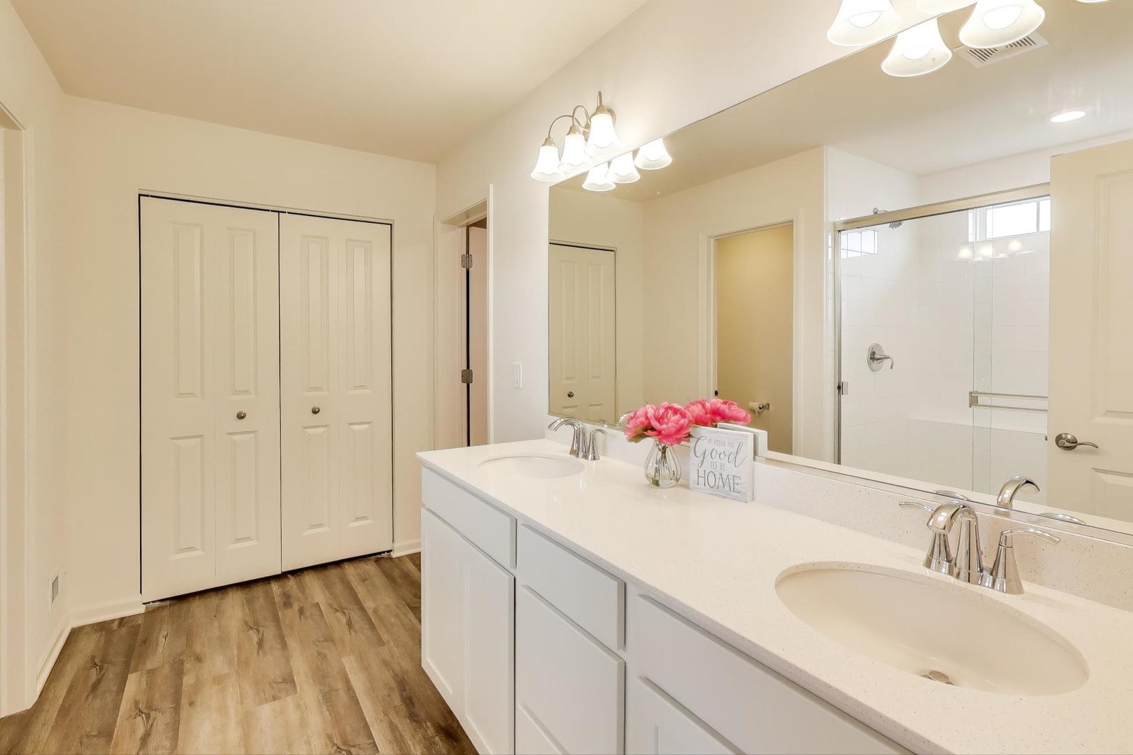 2058 Ingemunson Lane Yorkville, IL 60560 - Photo 20 of 55 a bathroom with a sink and a mirror