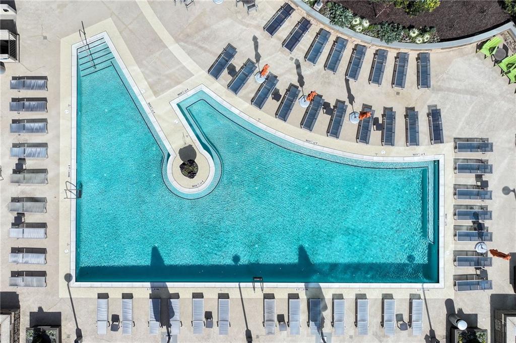 1080 Peachtree Street Northeast, Unit 1812 Atlanta, GA 30309 - Photo 11 of 13 a view of a building from a balcony