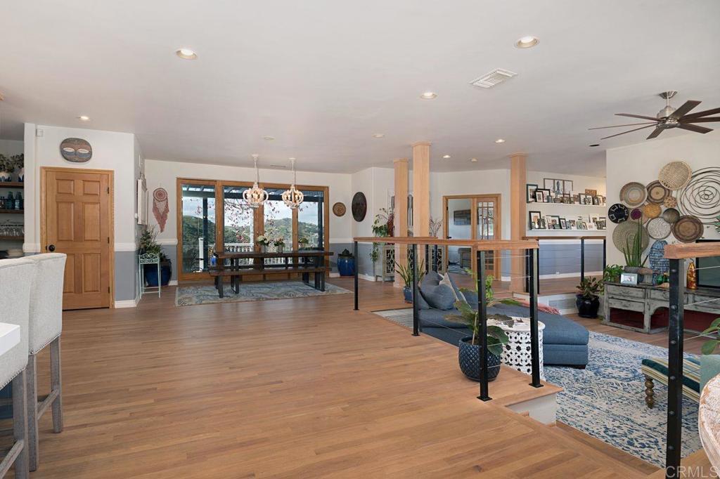 3743 Via Cielo Azul Alpine, CA 91901 - Photo 11 of 34 a view of a living room and dining room