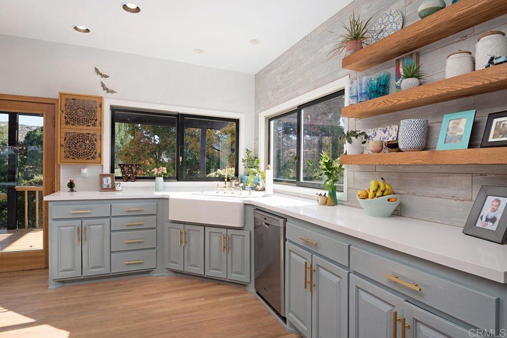 3743 Via Cielo Azul Alpine, CA 91901 - Photo 15 of 34 a kitchen with sink and window