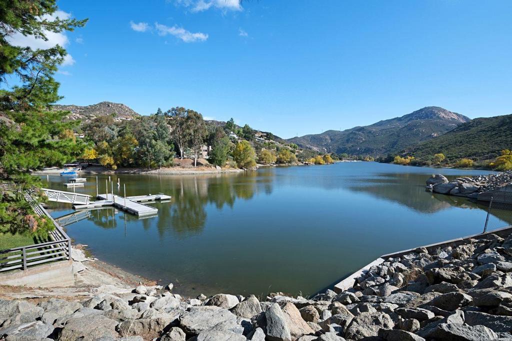 3743 Via Cielo Azul Alpine, CA 91901 - Photo 27 of 34 a view of a lake with a mountain
