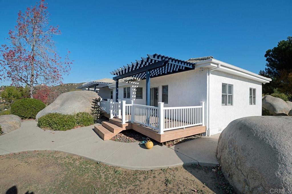 3743 Via Cielo Azul Alpine, CA 91901 - Photo 34 of 34 a view of a house with a roof deck
