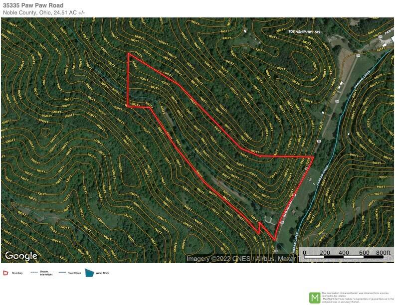35335 Paw Paw Road, Unit R Lower Salem, OH 45745 - Photo 7 of 43 35335 Paw Paw Road Aerial Map