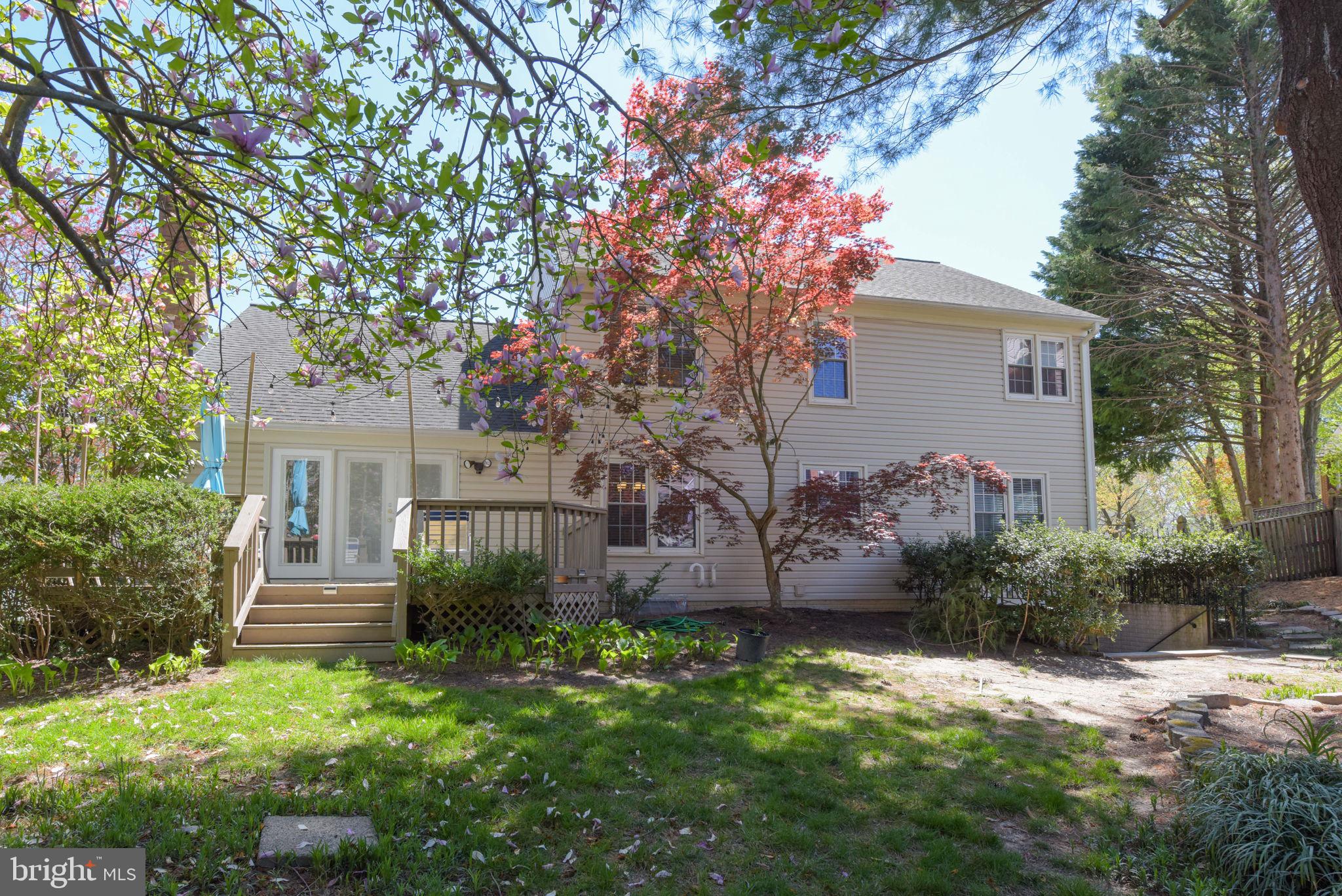 8104 Creekview Drive Springfield, VA 22153 - Photo 38 of 39 a front view of a house with garden