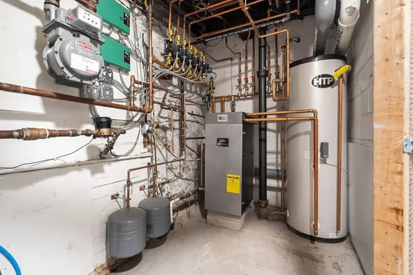 a view of storage and utility room