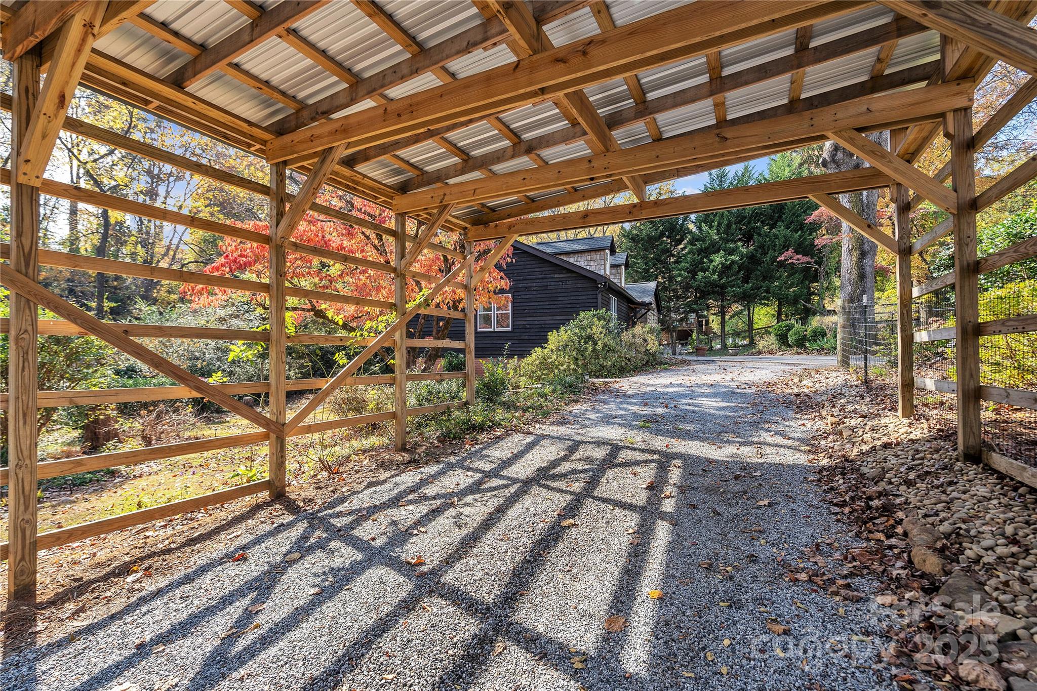 35 Wilcox Road Tryon, NC 28782 - Photo 24 of 24 a backyard of a house with lots of green space