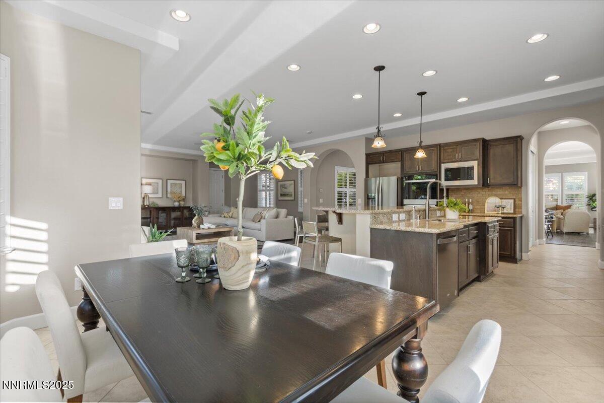 2675 Weymoor Court Reno, NV 89521 - Photo 29 of 75 a view of a dining room with furniture