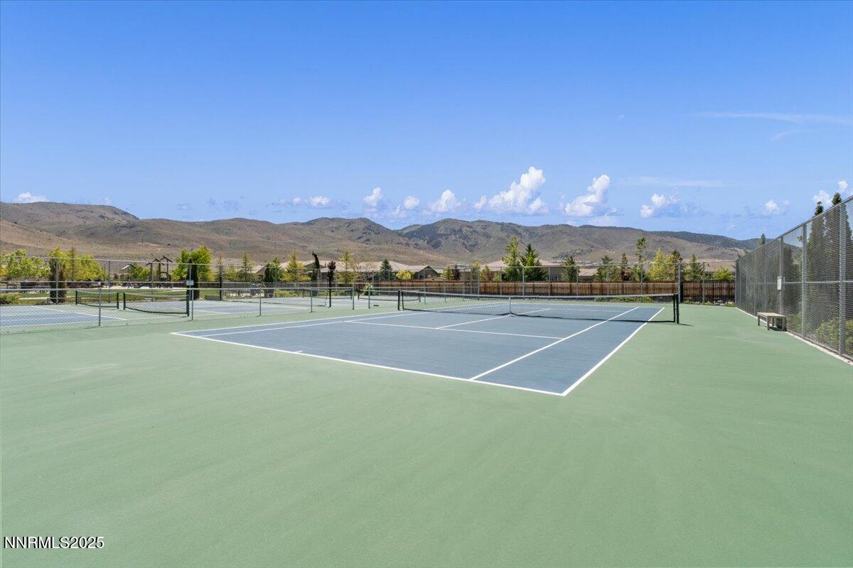 2675 Weymoor Court Reno, NV 89521 - Photo 67 of 75 a view of an outdoor space and tennis court