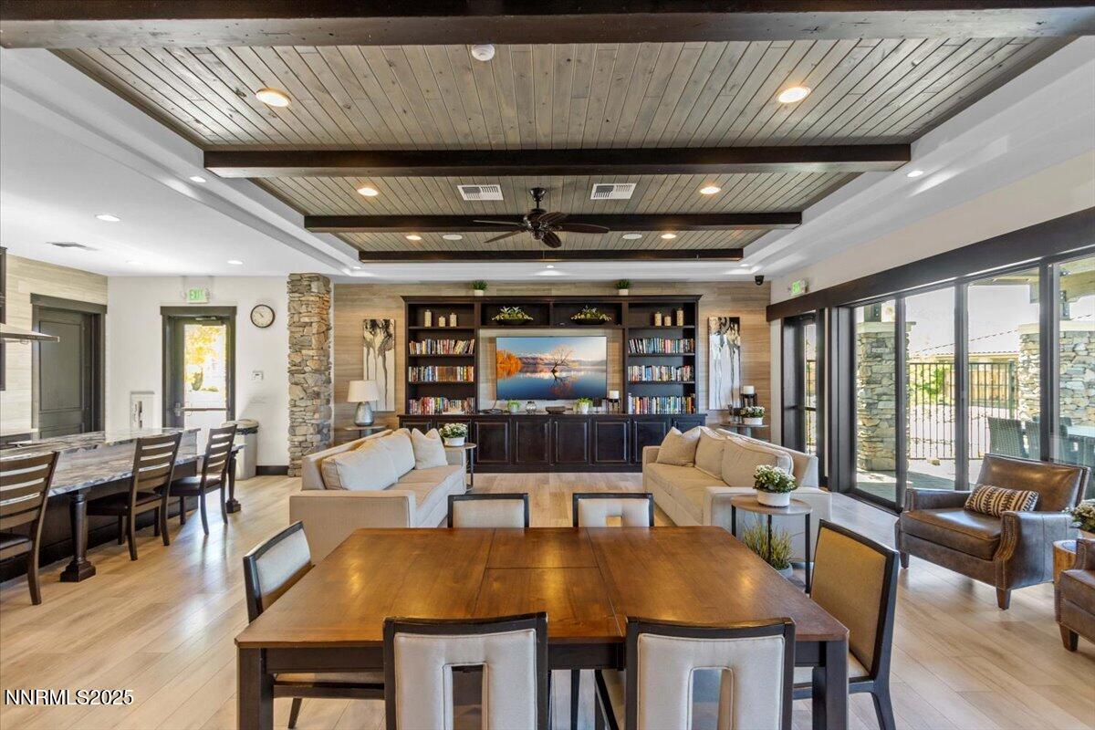 2675 Weymoor Court Reno, NV 89521 - Photo 72 of 75 a view of a dining room with furniture window and outside view