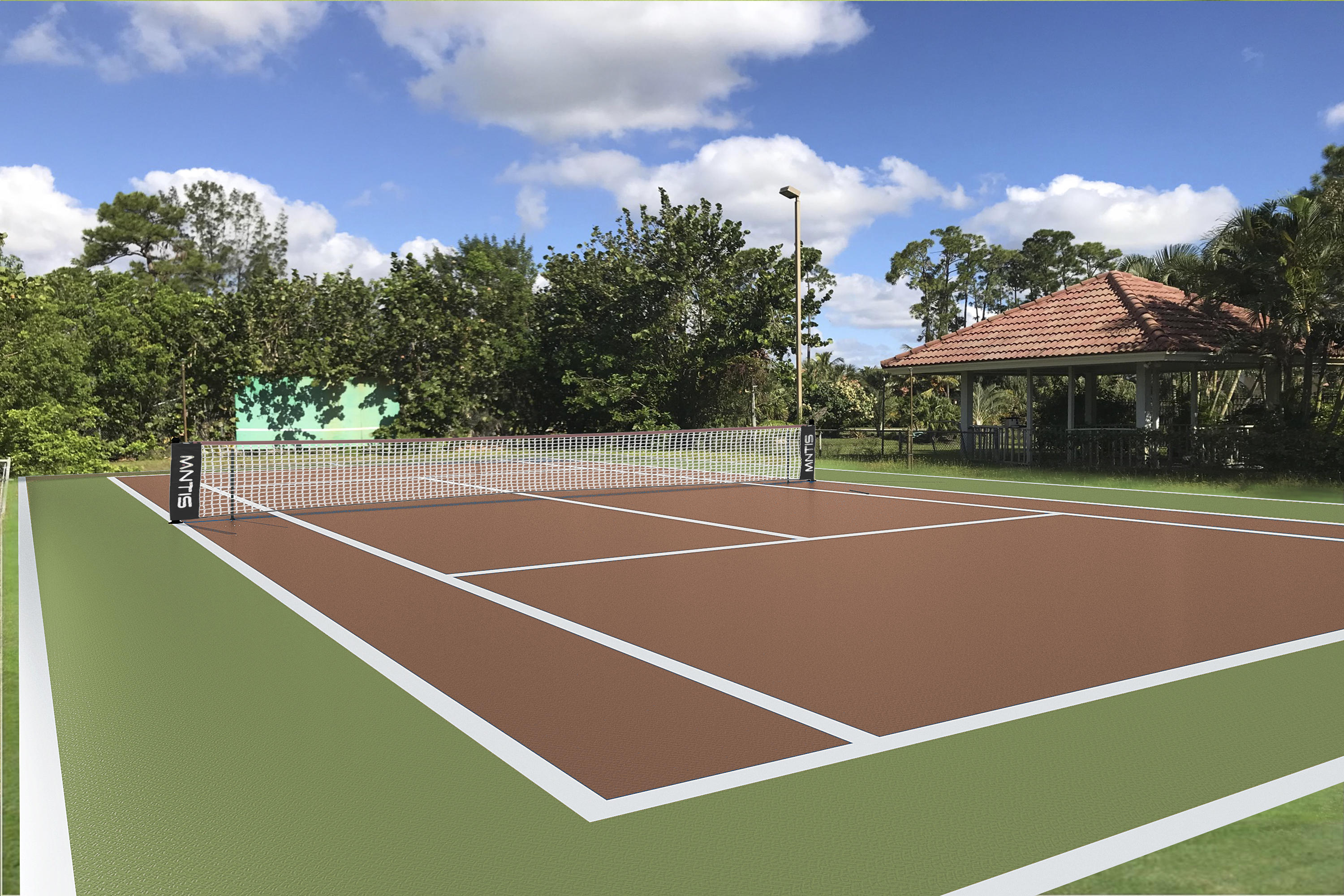 9085 Perth Road Lake Worth, FL 33467 - Photo 78 of 100 Virtual Tennis Court