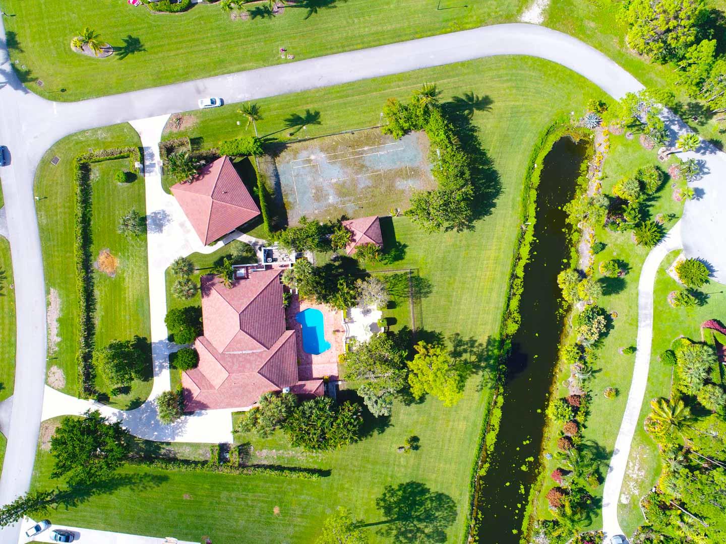 9085 Perth Road Lake Worth, FL 33467 - Photo 9 of 100 Aerial directly above