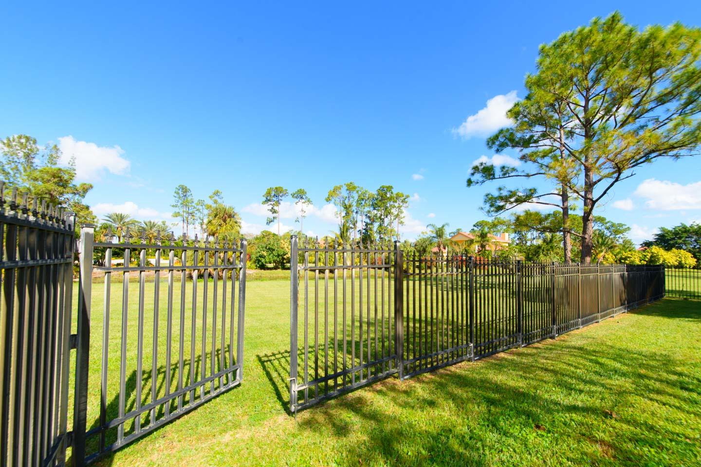 9085 Perth Road Lake Worth, FL 33467 - Photo 91 of 100 Iron fence gate