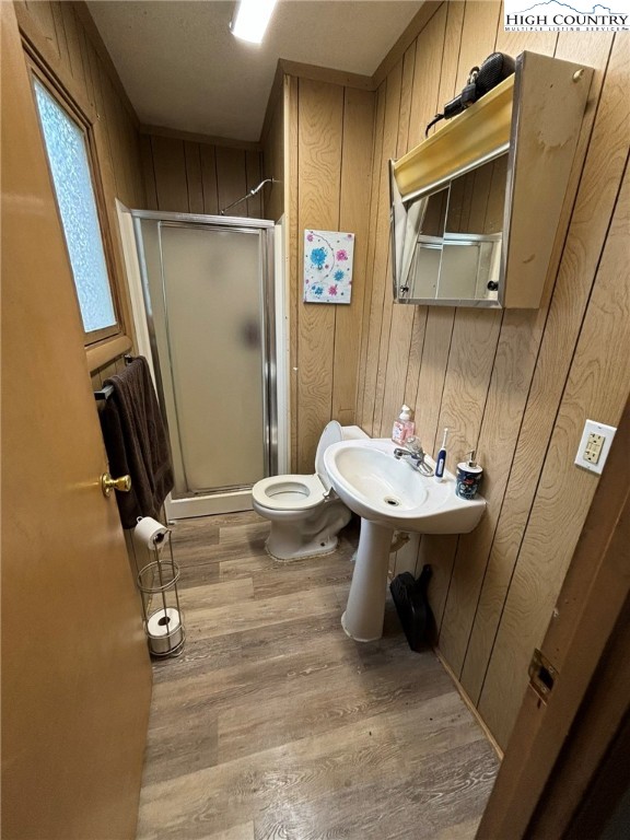 224 Alex Wellborn Road Deep Gap, NC 28618 - Photo 18 of 26 a bathroom with a sink a mirror and a toilet