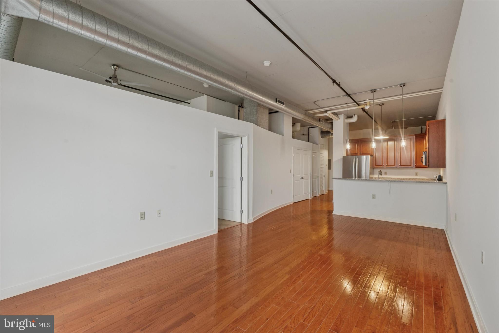 112 North 2nd Street, Unit 5F5 Philadelphia, PA 19106 - Photo 5 of 16 a view of empty room with wooden floor