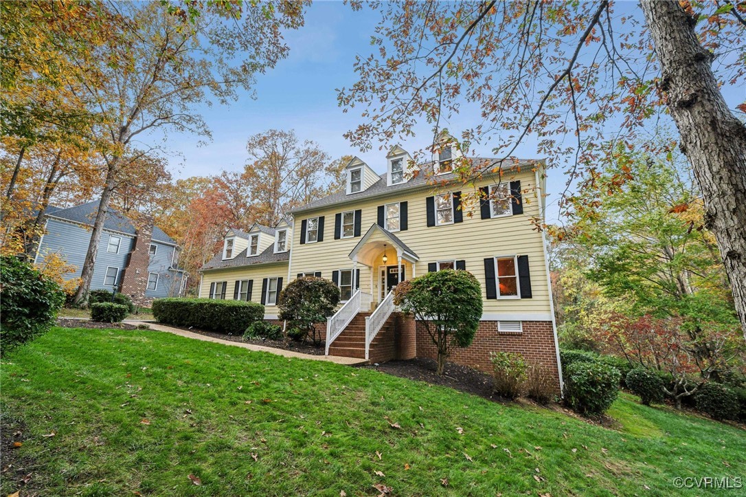 12802 Craystone Circle Midlothian, VA 23113 - Photo 12 of 50 a front view of a house with garden
