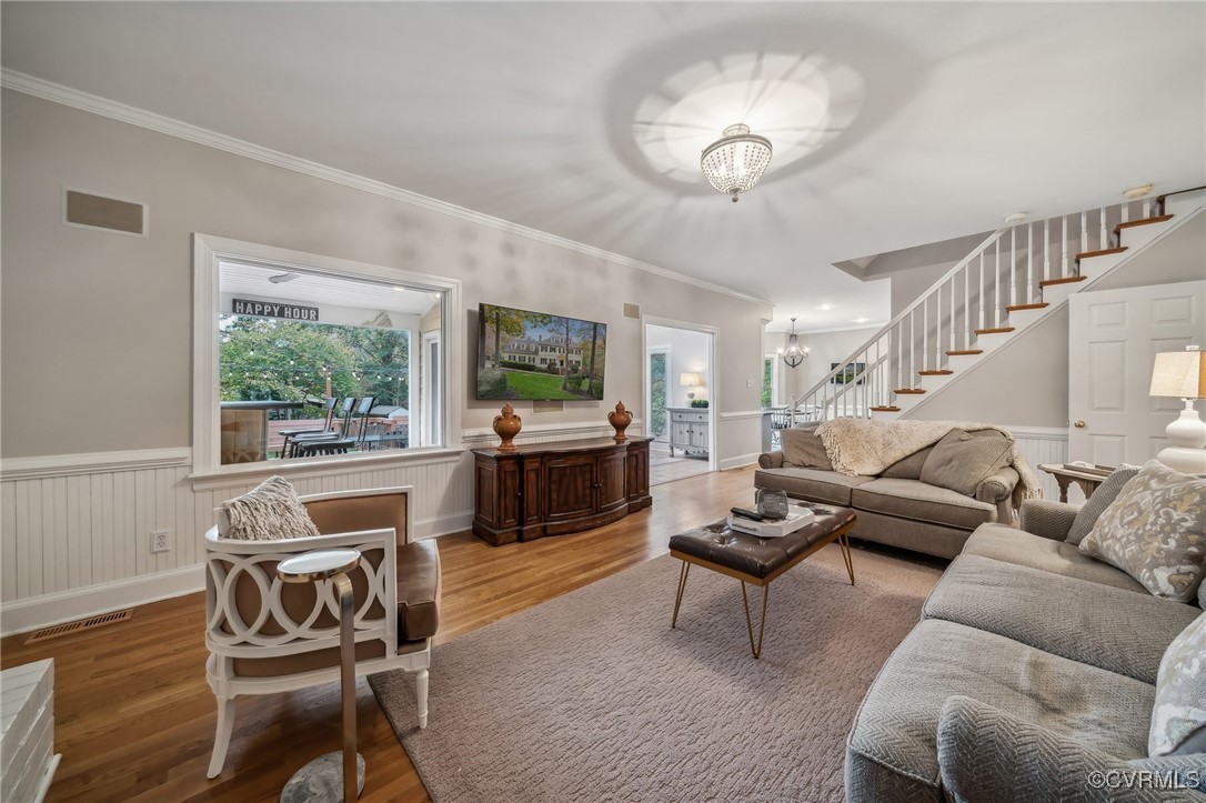 12802 Craystone Circle Midlothian, VA 23113 - Photo 20 of 50 a living room with furniture and a large window