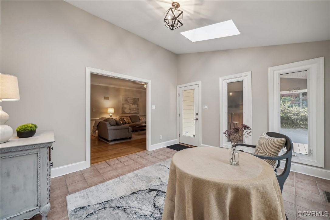 12802 Craystone Circle Midlothian, VA 23113 - Photo 22 of 50 a living room with furniture a couch and a chandelier