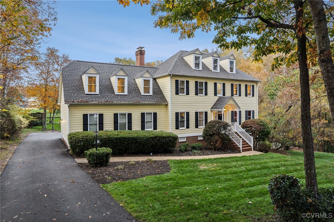 12802 Craystone Circle Midlothian, VA 23113 - Photo 49 of 50 a front view of a house with garden