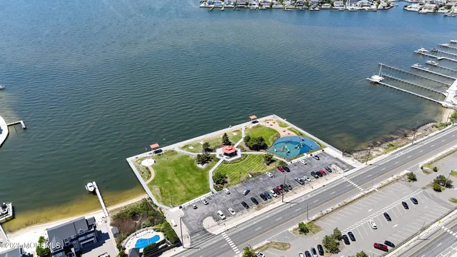 a view of a car park in front of a building