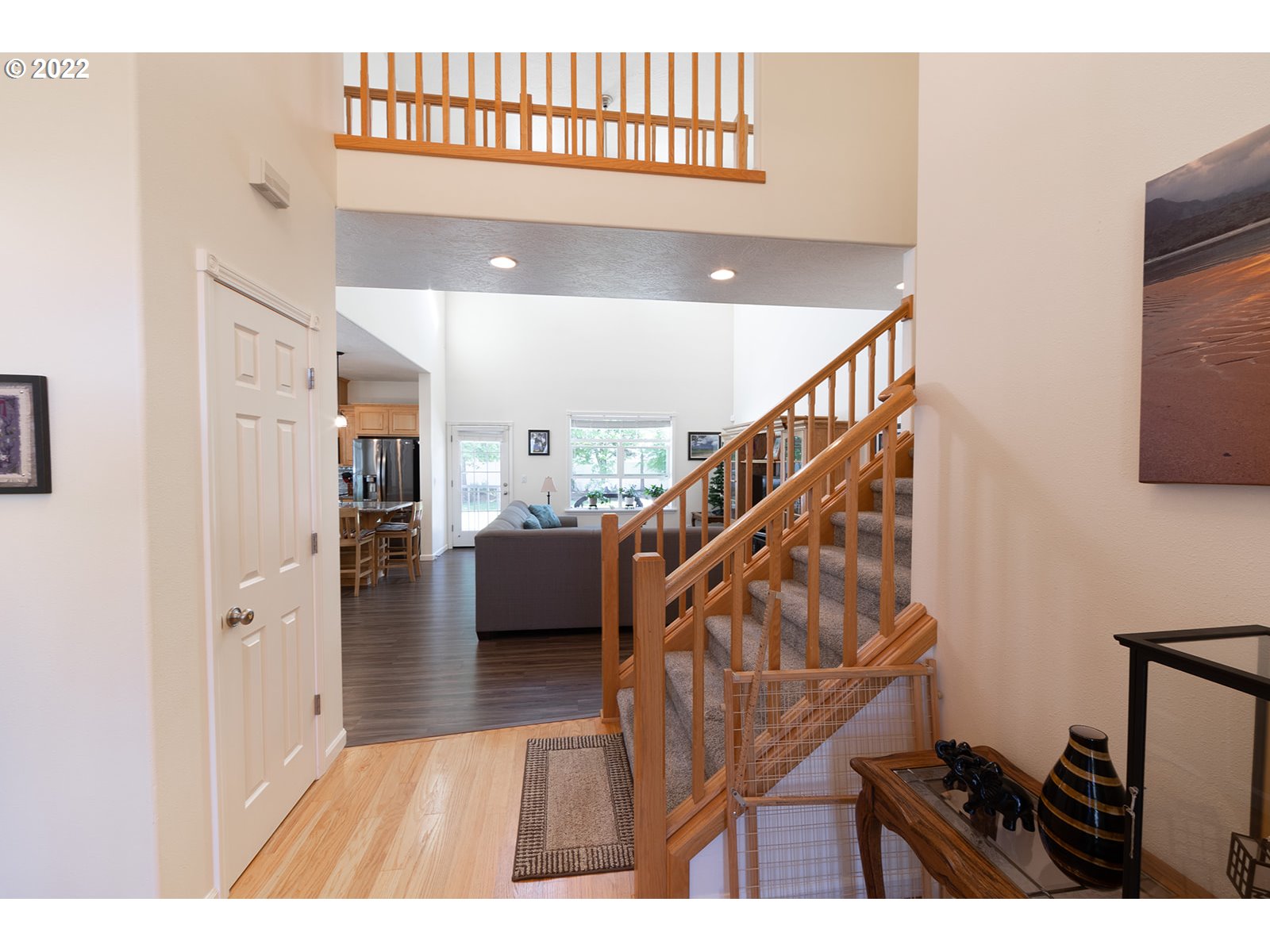 7193 F Place Springfield, OR 97478 - Photo 4 of 32 a view of entryway and hall with wooden floor