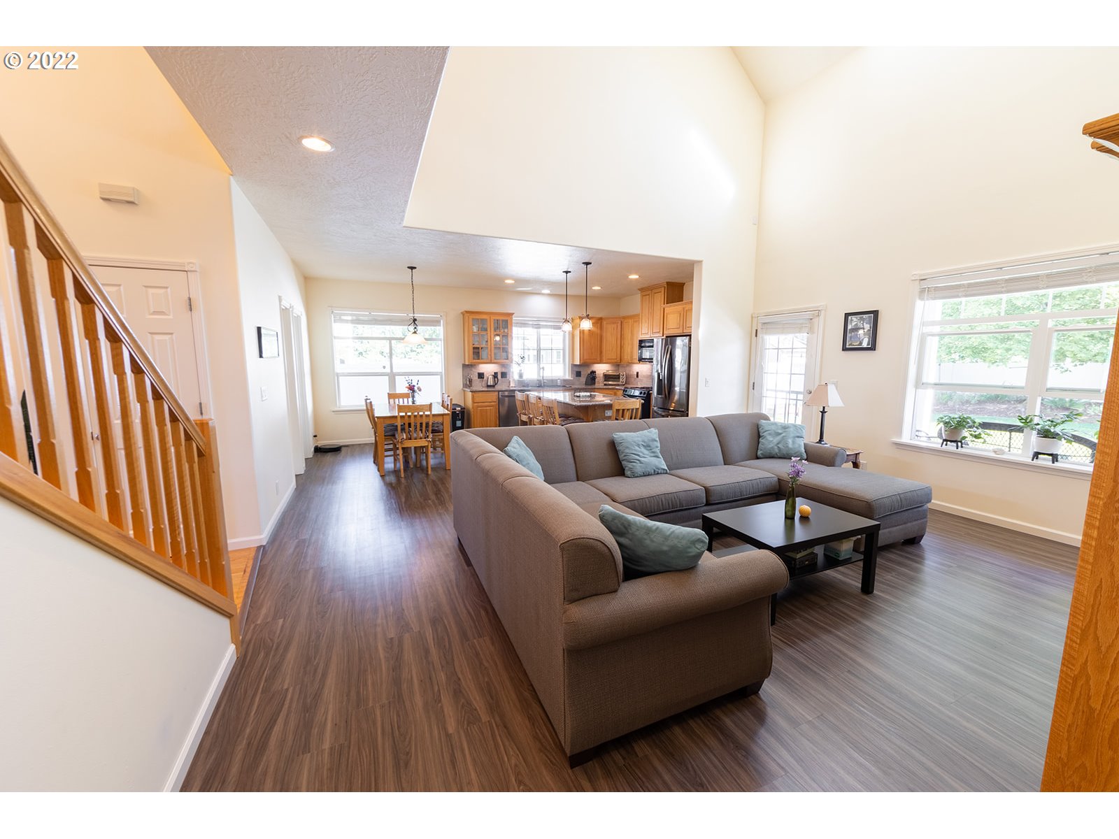 7193 F Place Springfield, OR 97478 - Photo 8 of 32 a living room with furniture and a wooden floor