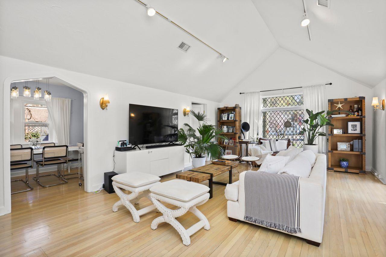 55 Oval Avenue Riverside, CT 06878 - Photo 4 of 29 a living room with furniture and a flat screen tv