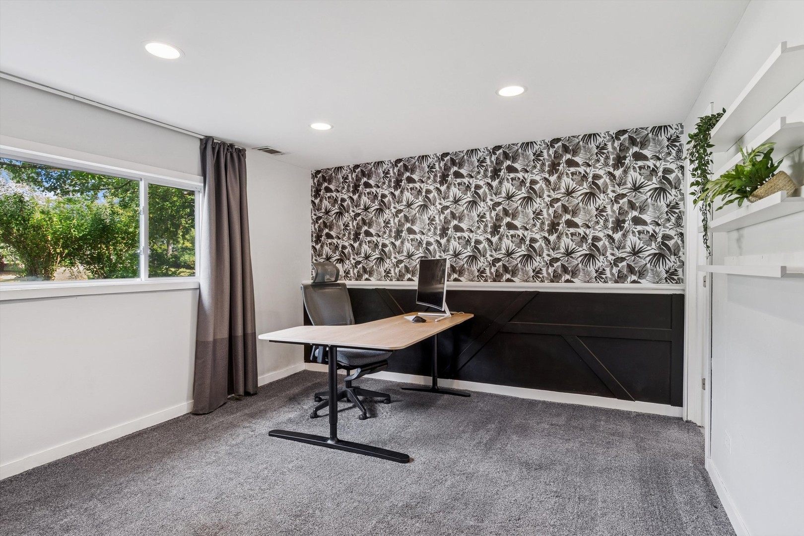 24331 Davids Court Naperville, IL 60564 - Photo 13 of 24 a view of workspace filled with furniture and a window