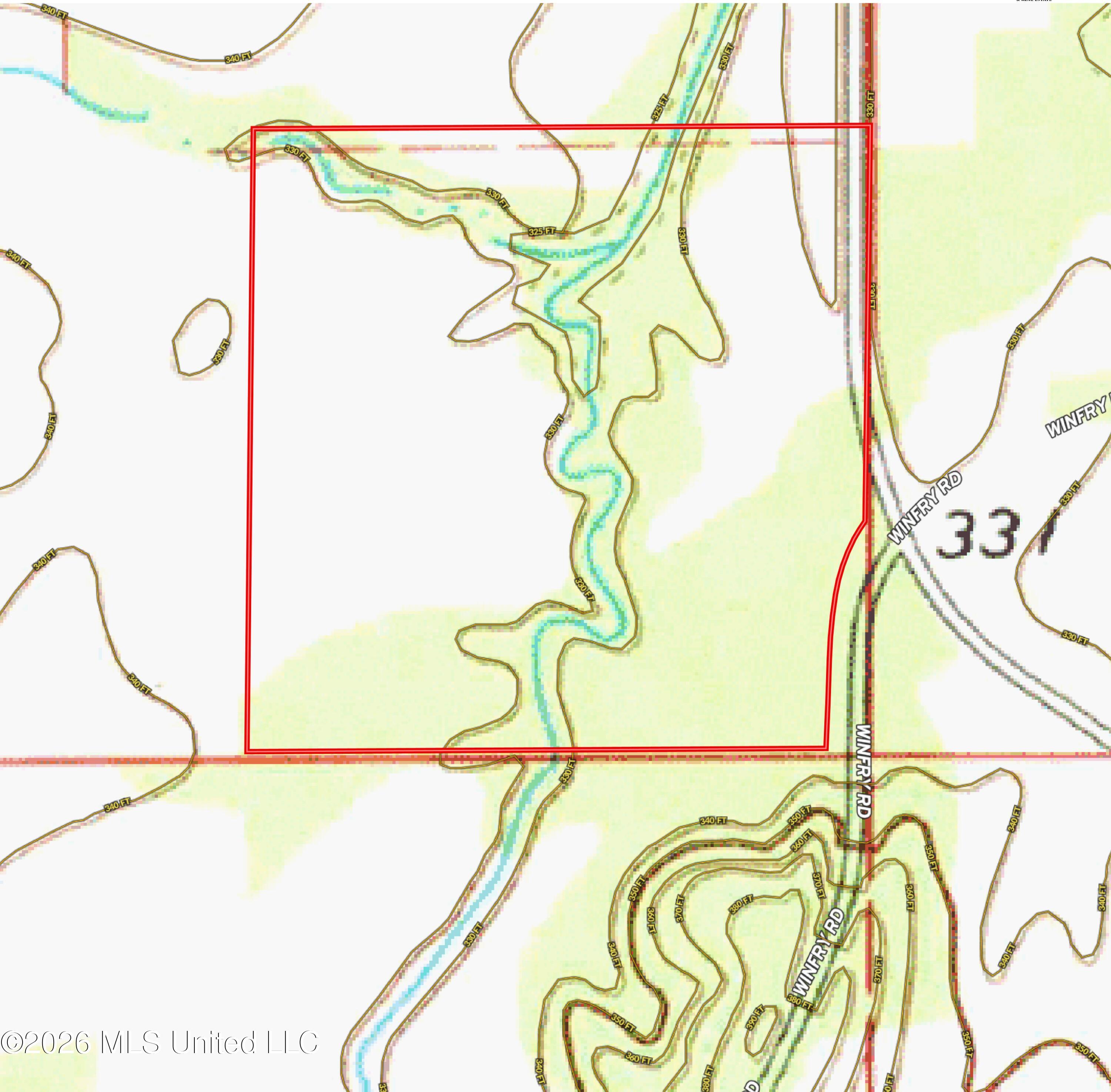 Winfry Road Kilmichael, MS 39747 - Photo 21 of 22 Montgomery 40 Topo