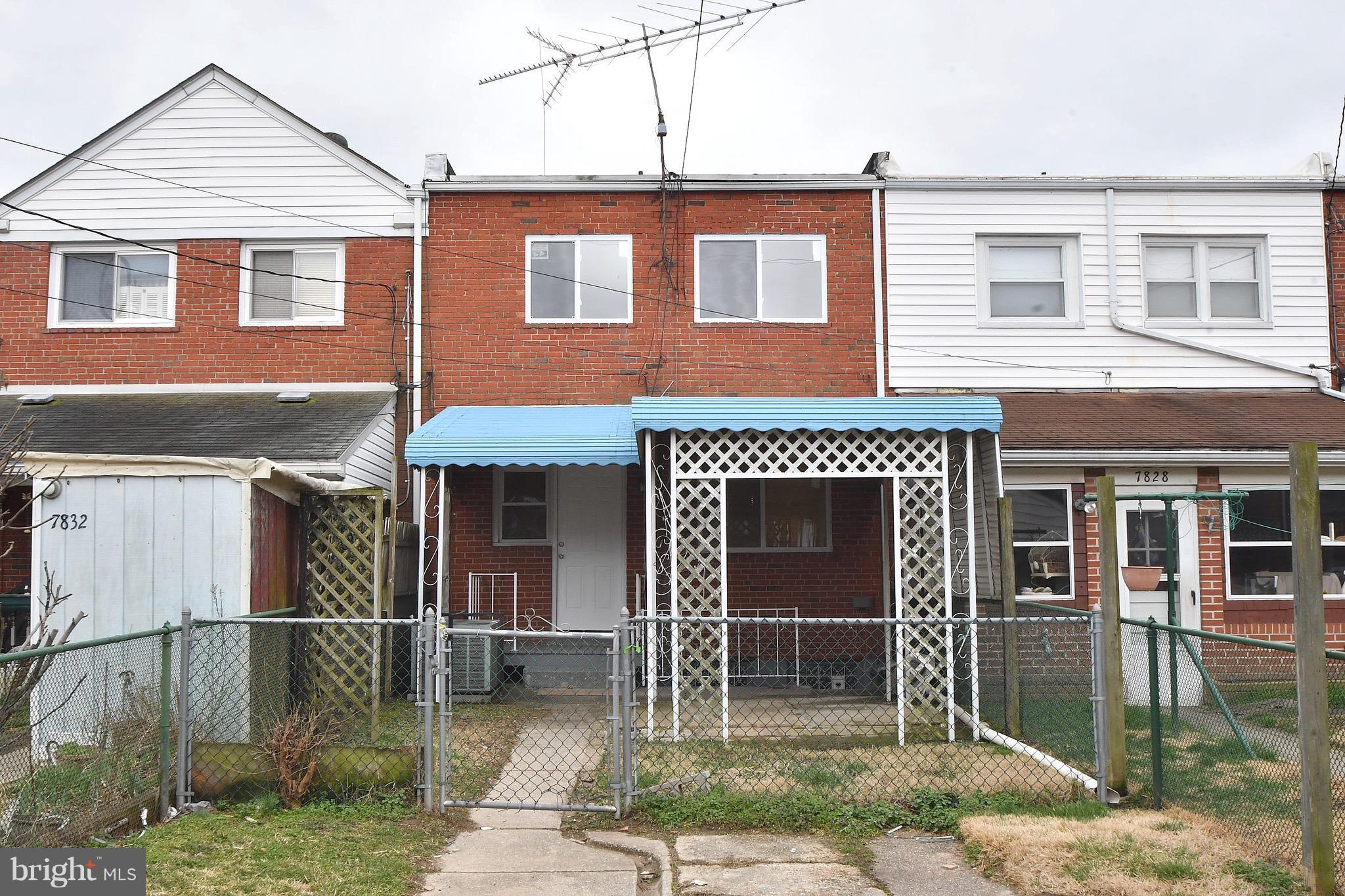 7830 Rockbourne Road Baltimore, MD 21222 - Photo 28 of 28 Exterior (Rear)