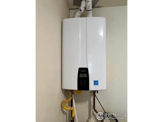 a room with storage and utility