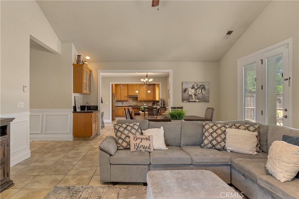 39 Redeemers Loop Chico, CA 95973 - Photo 15 of 55 a living room with furniture and view of kitchen