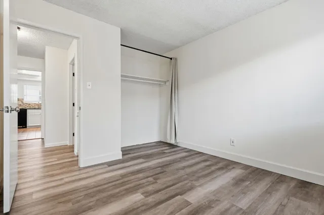 wooden floor in an empty room