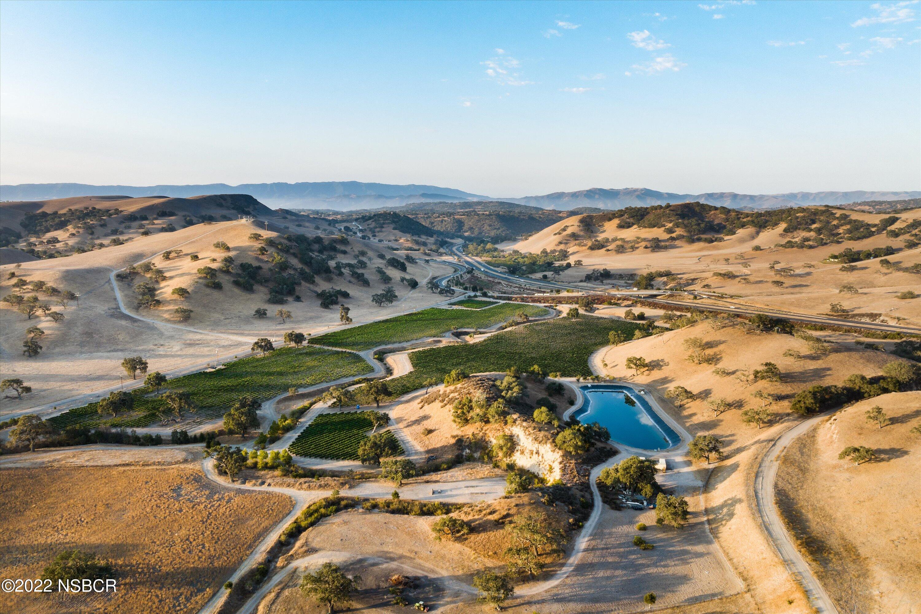 1 Zaca Station Road Los Olivos, CA 93441 - Photo 24 of 28 an aerial view of residential houses with outdoor space