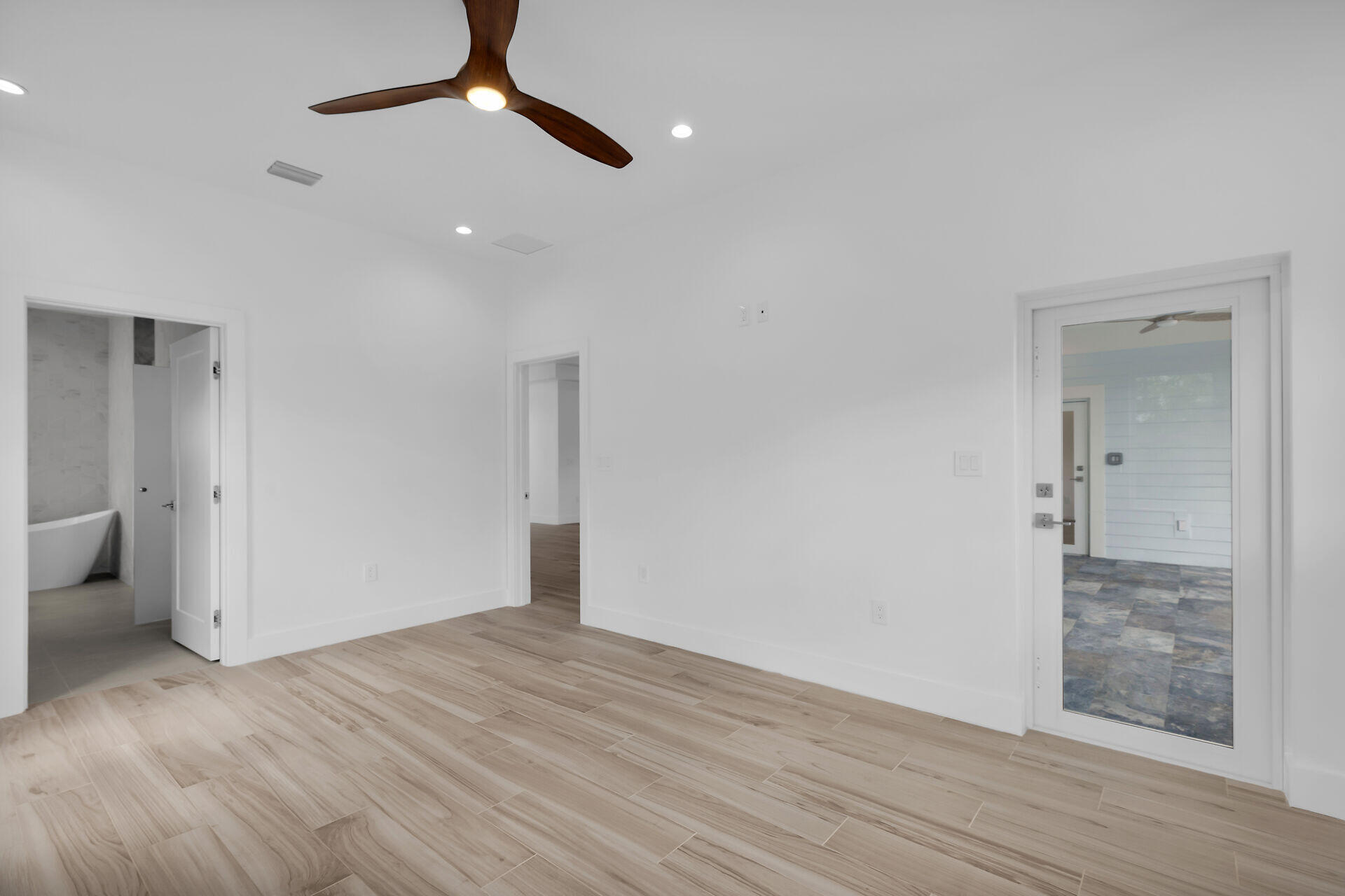 1508 Shaw Drive Key Largo, FL 33037 - Photo 21 of 68 a view of empty room with wooden floor