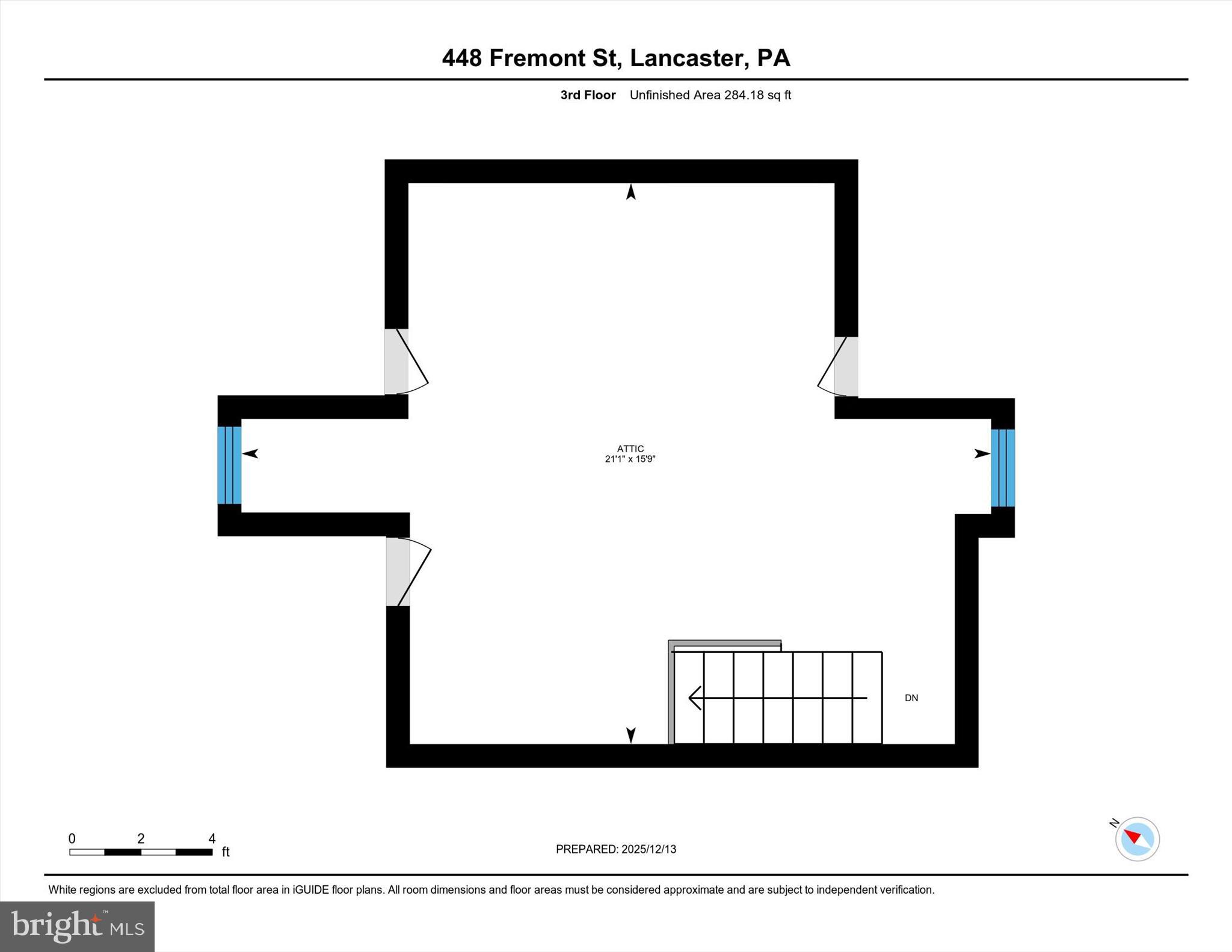 448 Fremont Street Lancaster, PA 17603 - Photo 48 of 49 Attic