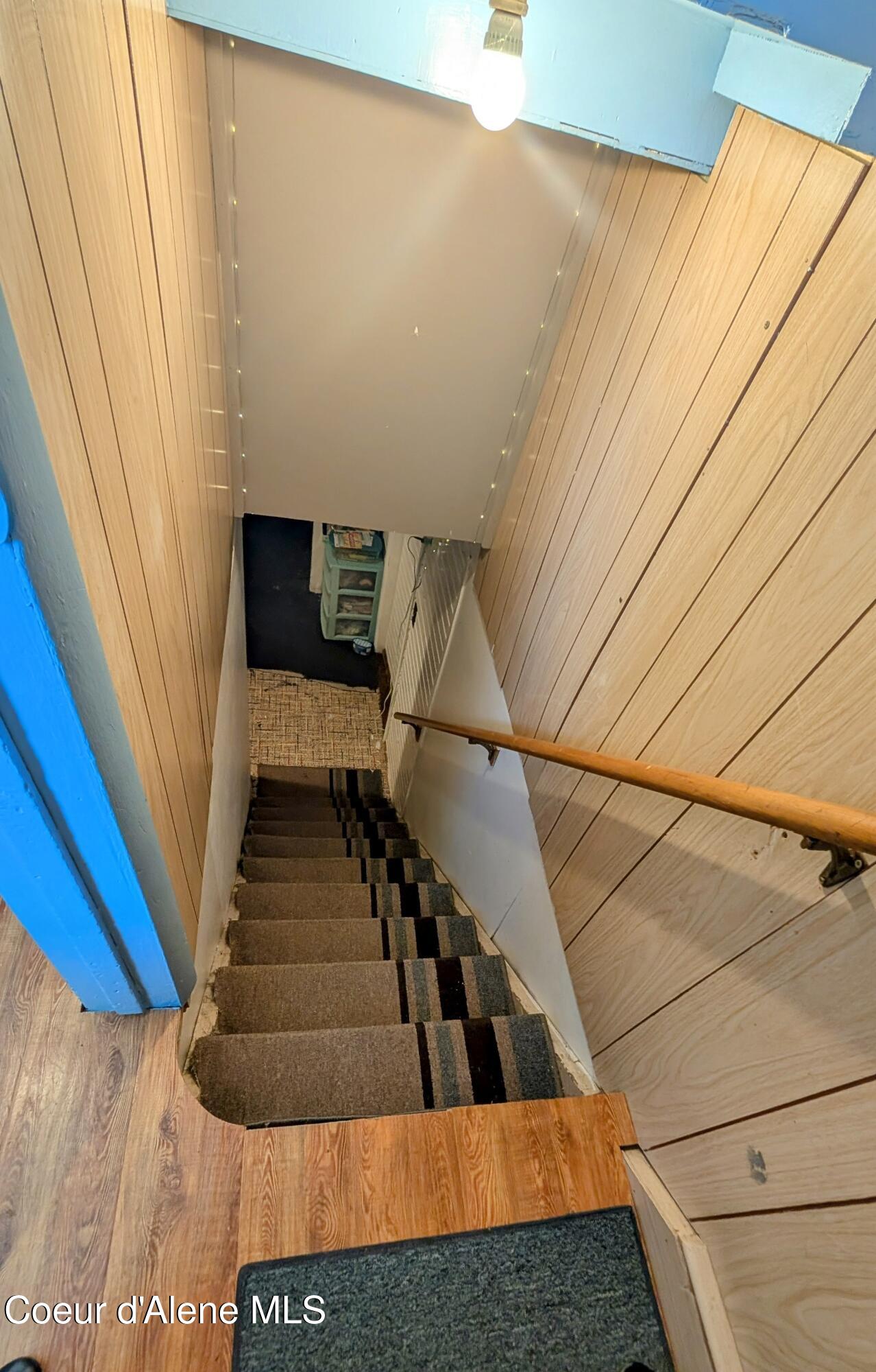 6577 Comanche Street Bonners Ferry, ID 83805 - Photo 29 of 52 6577 Comanche stairway to the basement