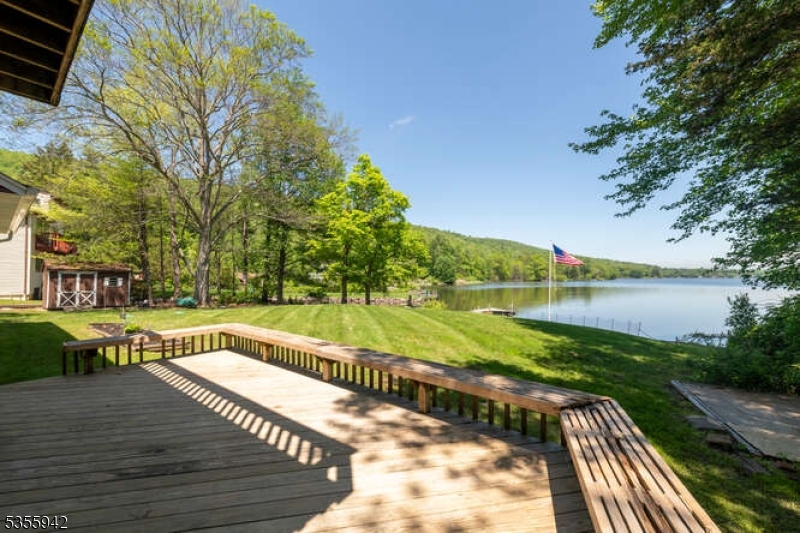 7 Capstan Road West Milford, NJ 07480 - Photo 7 of 33 a view of a balcony with lake view