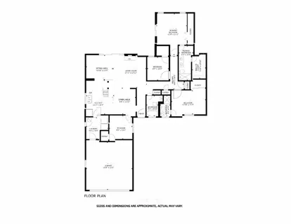 a picture of floor plan
