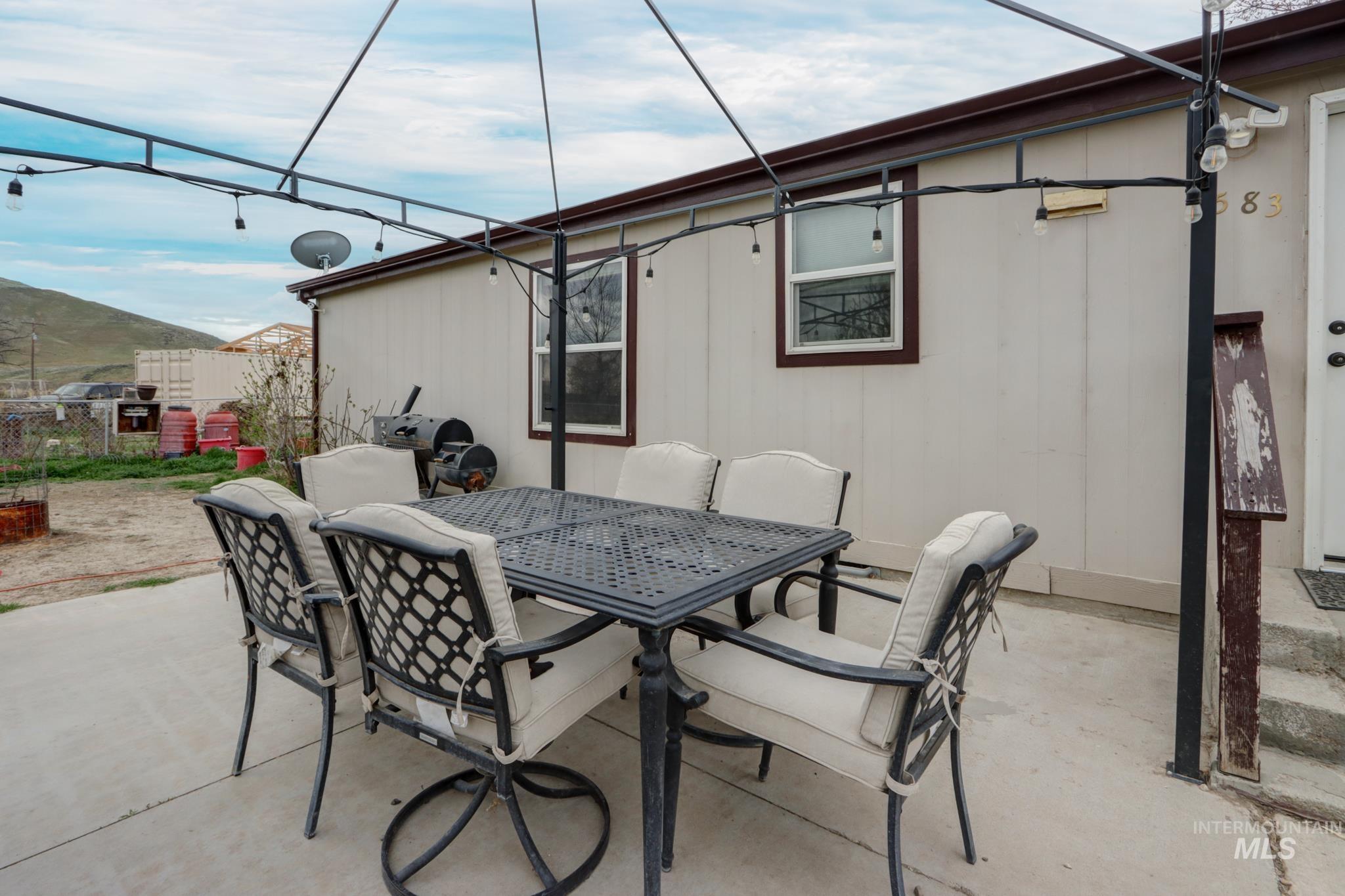 1583 Dustin Lane Vale, OR 97918 - Photo 31 of 39 View of patio / terrace featuring outdoor dining area and a grill