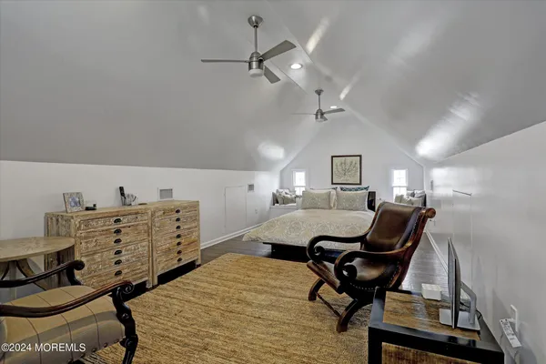 a workspace with furniture